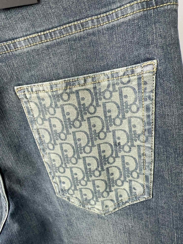 ブランドジーンズ素材ディテール